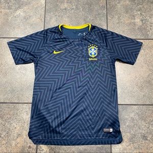 Boy’s/Kids Nike Dri-Fit CBF Brasil Soccer Jersey L